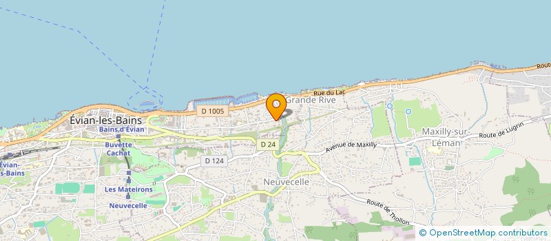 localisation de l'entreprise LAKEHOUSE  EVIAN-LES-BAINS