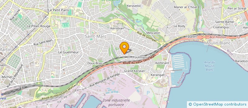 localisation de l'entreprise LAKEHOUSE  BREST