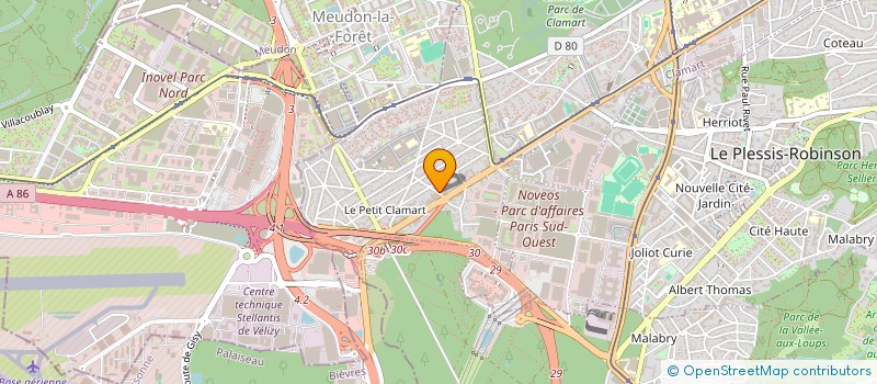 localisation de l'entreprise LAKEMAIL à CLAMART