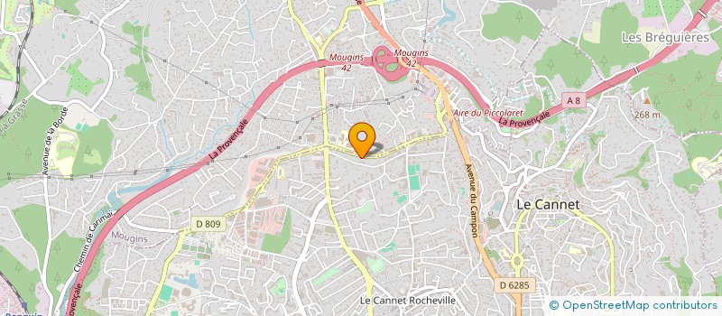 localisation de l'entreprise LAKENZ à LE CANNET