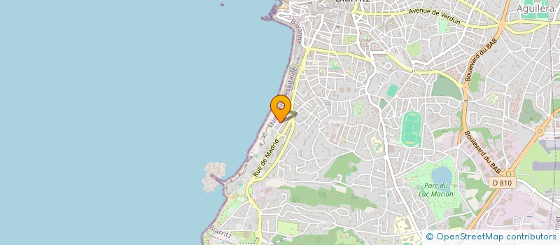 localisation de l'entreprise LAKEY CAPITAL à BIARRITZ
