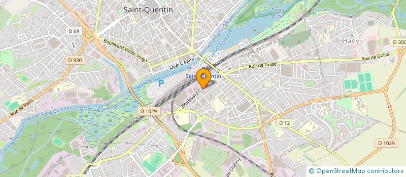 localisation de l'entreprise LAKHAL CIE à SAINT-QUENTIN