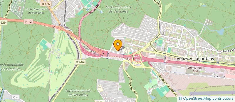 localisation de l'entreprise LAKHCHAKHECHE IMMOBILIER  VELIZY-VILLACOUBLAY