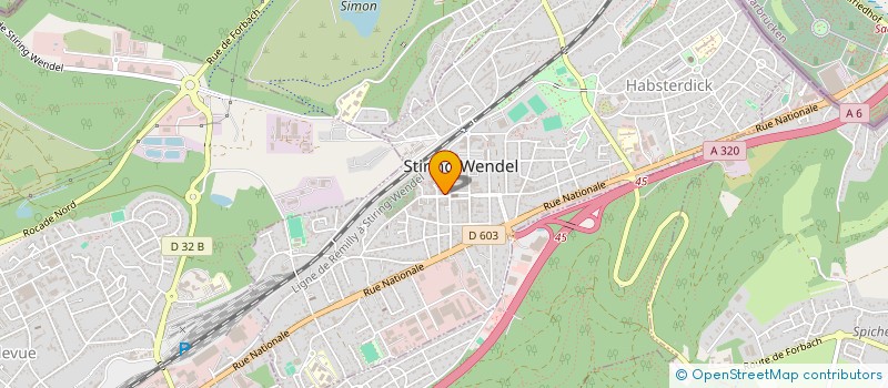 localisation de l'entreprise LAKHDAR  STIRING-WENDEL