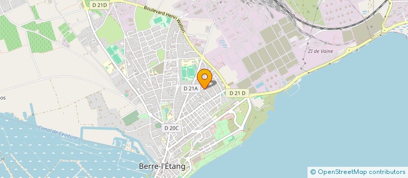 localisation de l'entreprise LAKHDAR & LOCATAIRES à BERRE-L'ETANG