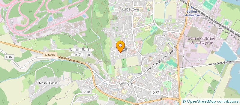 localisation de l'entreprise LAKMAT  LE VAL D'HAZEY