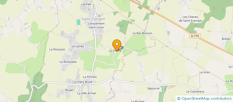 localisation de l'entreprise LAKME  BEGANNE