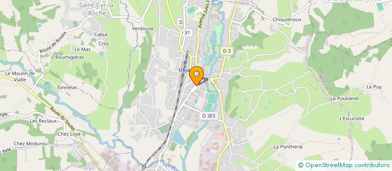 localisation de l'entreprise LAKNEL à OBJAT