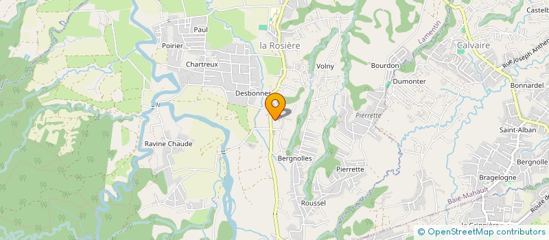 localisation de l'entreprise LAKOU LIZYN  LAMENTIN