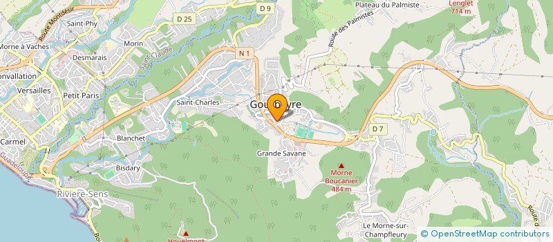 localisation de l'entreprise LAKOU ZABOKA à GOURBEYRE