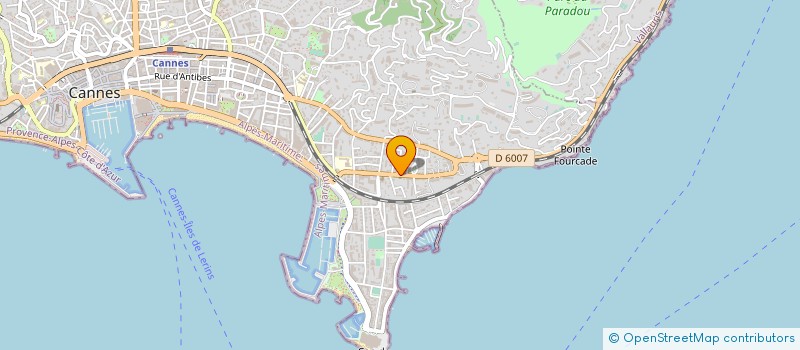 localisation de l'entreprise LAKOUZY à CANNES