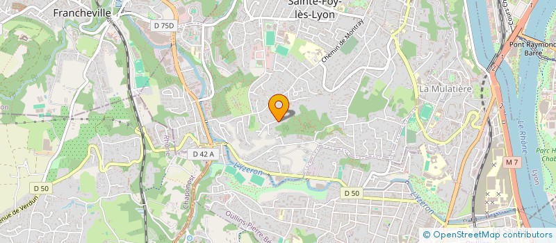localisation de l'entreprise LAKPA CONSULTING à SAINTE-FOY-LES-LYON