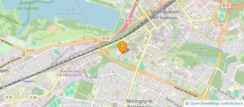 localisation de l'entreprise LAKSH  MONTIGNY-LE-BRETONNEUX