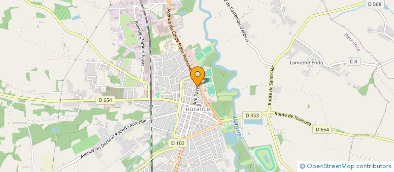 localisation de l'entreprise LAKSHMI  FLEURANCE