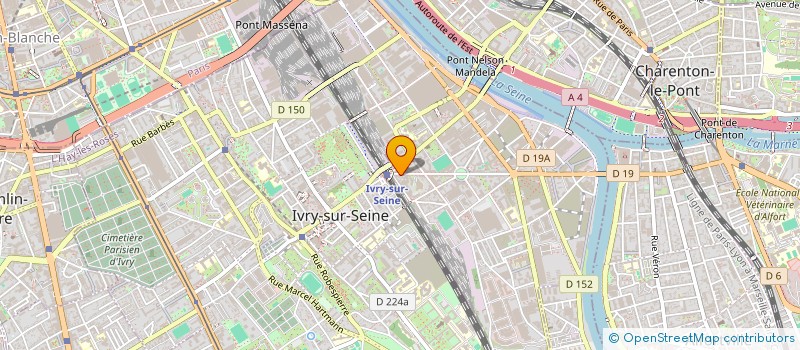 localisation de l'entreprise LAKSMI à IVRY-SUR-SEINE