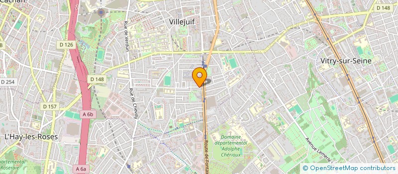 localisation de l'entreprise LAKSMITHA à VILLEJUIF