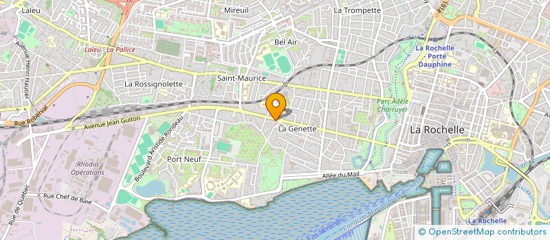 localisation de l'entreprise LAKYL  LA ROCHELLE