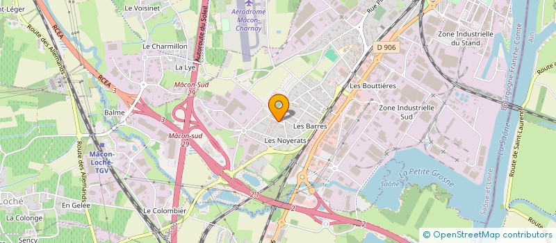 localisation de l'entreprise LAL  MERCUER