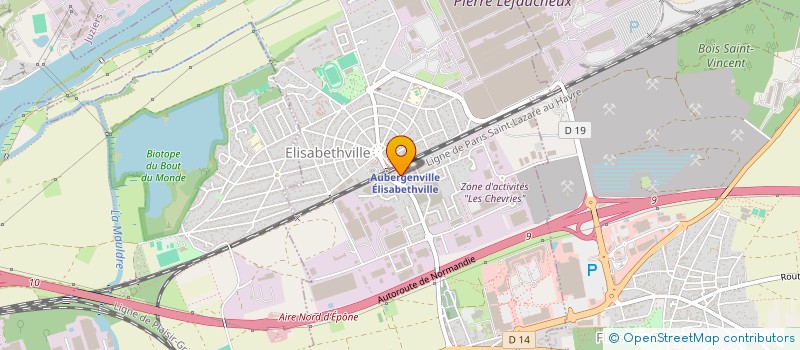 localisation de l'entreprise LAL ABAOUI  AUBERGENVILLE