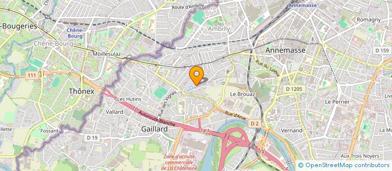 localisation de l'entreprise LAL INVEST  AMBILLY