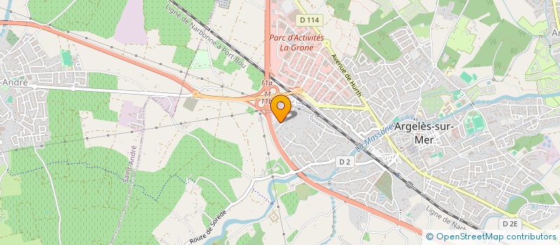 localisation de l'entreprise LAL JUAN à ARGELES-SUR-MER
