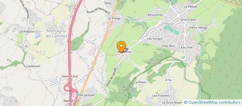 localisation de l'entreprise LALA à ANNECY