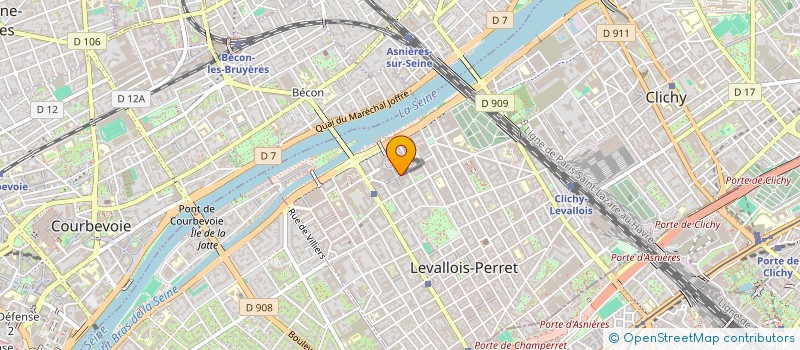 localisation de l'entreprise LALA à LEVALLOIS-PERRET