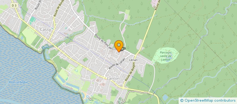 localisation de l'entreprise LALA CHANT EVENEMENT  LANTON