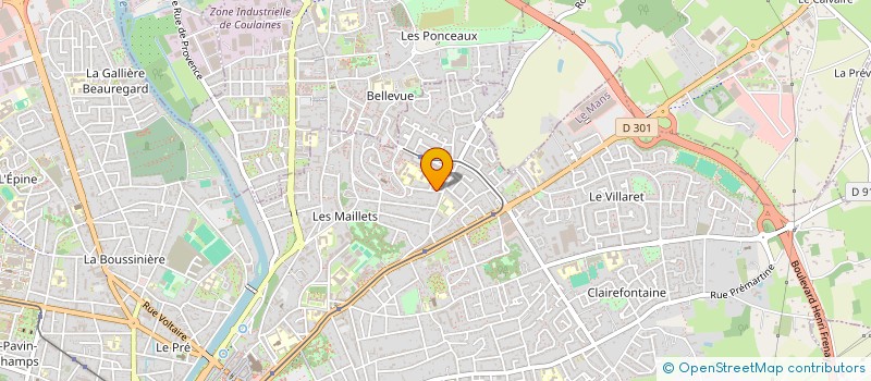 localisation de l'entreprise LALA IMMO  LE MANS