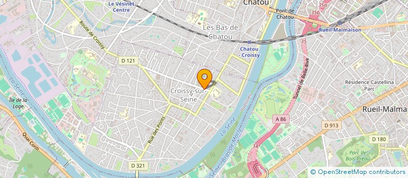 localisation de l'entreprise LALA'S MOOD  CROISSY-SUR-SEINE