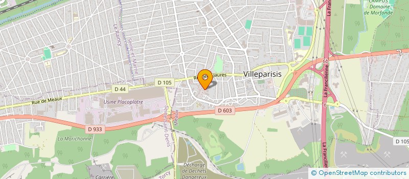 localisation de l'entreprise LALA YAMINA à VILLEPARISIS