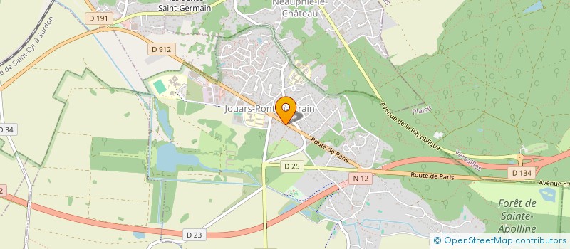 localisation de l'entreprise LALALA  JOUARS-PONTCHARTRAIN