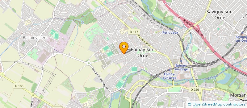 localisation de l'entreprise LALAND  EPINAY-SUR-ORGE