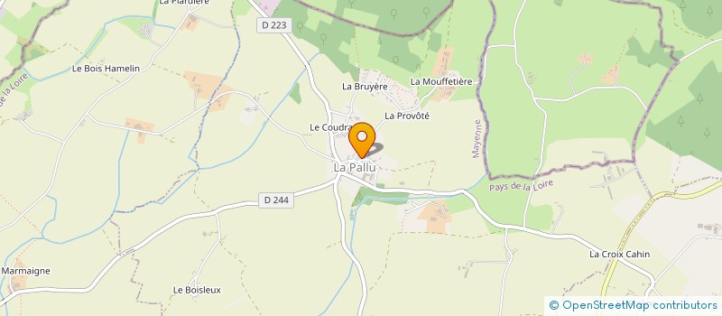 localisation de l'entreprise LALANDE FREDERIC à PRE-EN-PAIL-SAINT-SAMSON