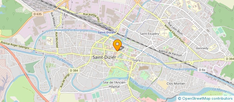 localisation de l'entreprise LALANDIS à SAINT-DIZIER