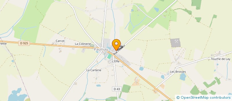 localisation de l'entreprise LALANGE GUILLAUME à PAULNAY