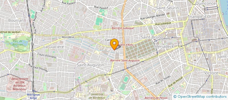 localisation de l'entreprise LALANNE CONSEIL IMMOBILIER  BORDEAUX