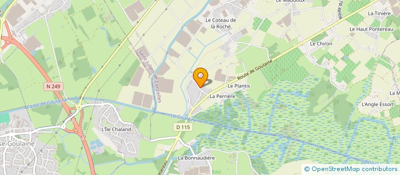 localisation de l'entreprise LALAOME  SAINT-JULIEN-DE-CONCELLES