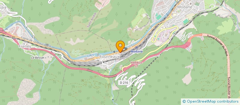 localisation de l'entreprise LALASONGE-COMPAGNIE  FOURNEAUX