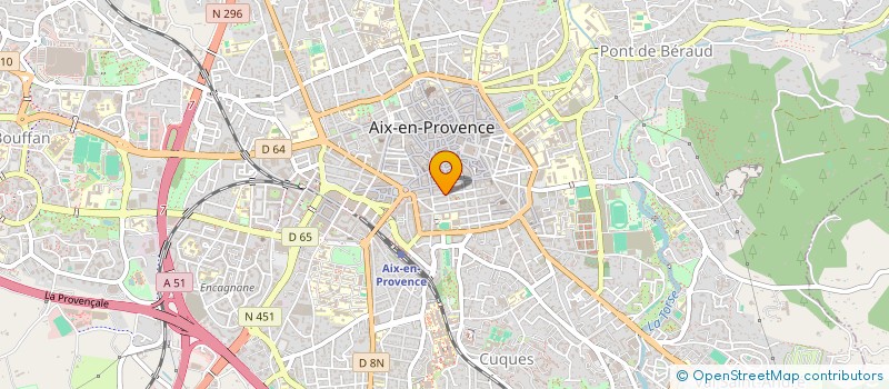 localisation de l'entreprise LALAUZIERE à AIX-EN-PROVENCE