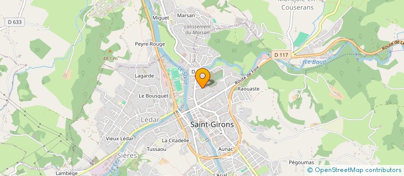 localisation de l'entreprise LALB à LORP-SENTARAILLE