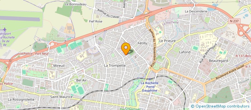 localisation de l'entreprise LALBATROS  LA ROCHELLE