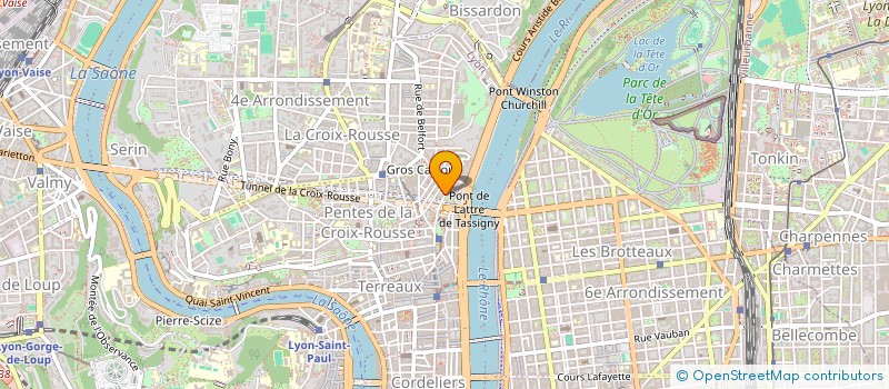 localisation de l'entreprise LALCA à LYON