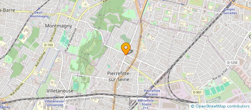 localisation de l'entreprise LALE à PIERREFITTE-SUR-SEINE