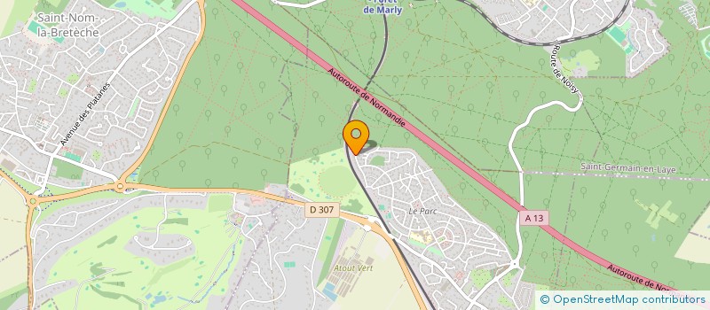 localisation de l'entreprise LALELI à NOISY-LE-ROI