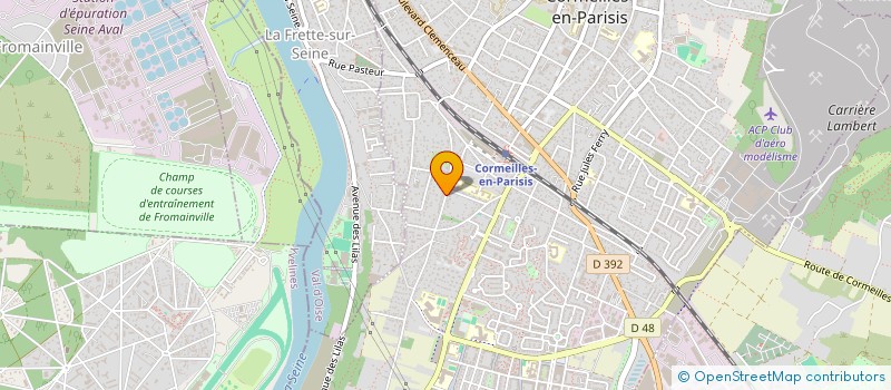 localisation de l'entreprise LALELI IMMO  CORMEILLES-EN-PARISIS