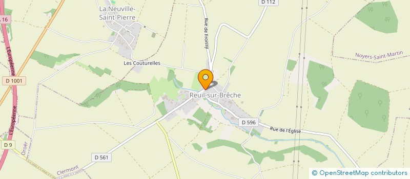 localisation de l'entreprise LALEPI  REUIL-SUR-BRECHE