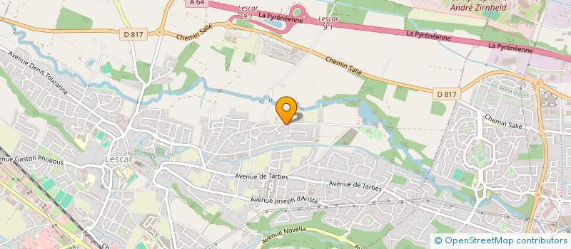 localisation de l'entreprise LALESQUE  LESCAR