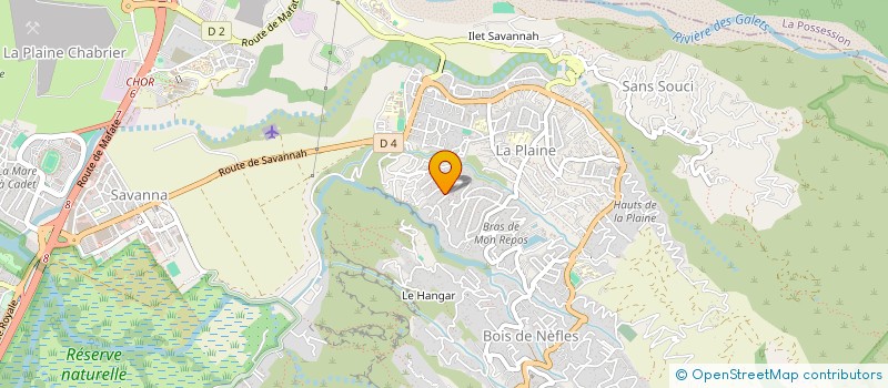 localisation de l'entreprise LALHI  SAINT-PAUL