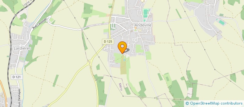 localisation de l'entreprise LALI  ANDEVILLE